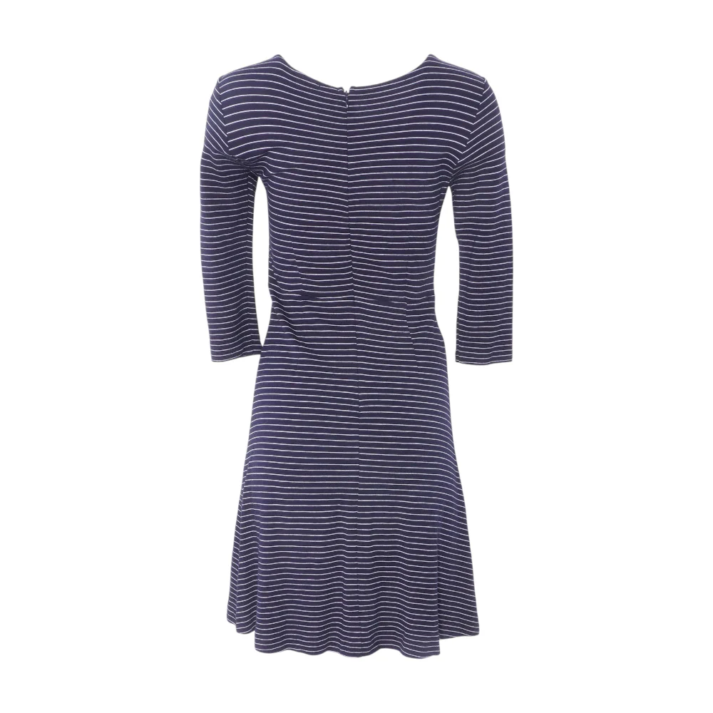 Navy Striped Midi Dress - Image 2