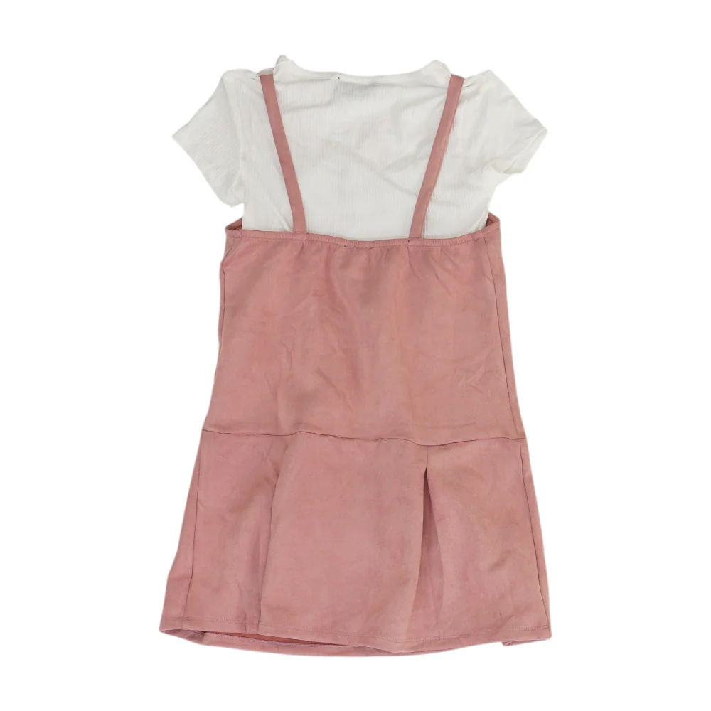 Pink Color Block Dress - Image 2