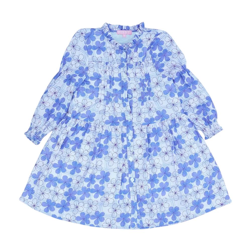 Purple Floral Dress