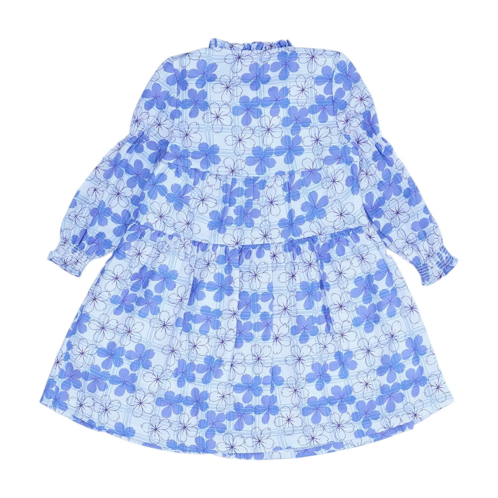 Purple Floral Dress - Image 2