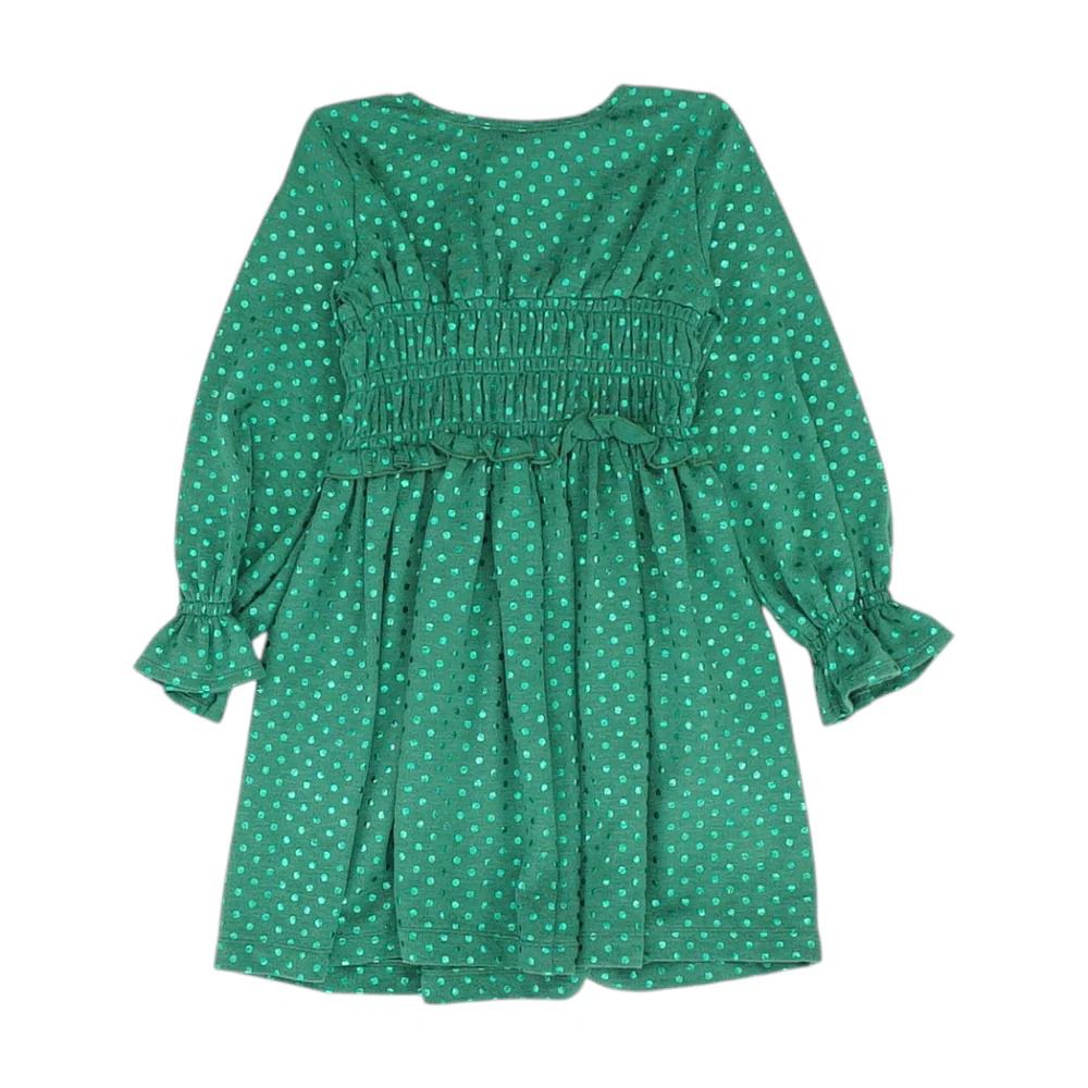 Green Polka Dot Dress - Image 2