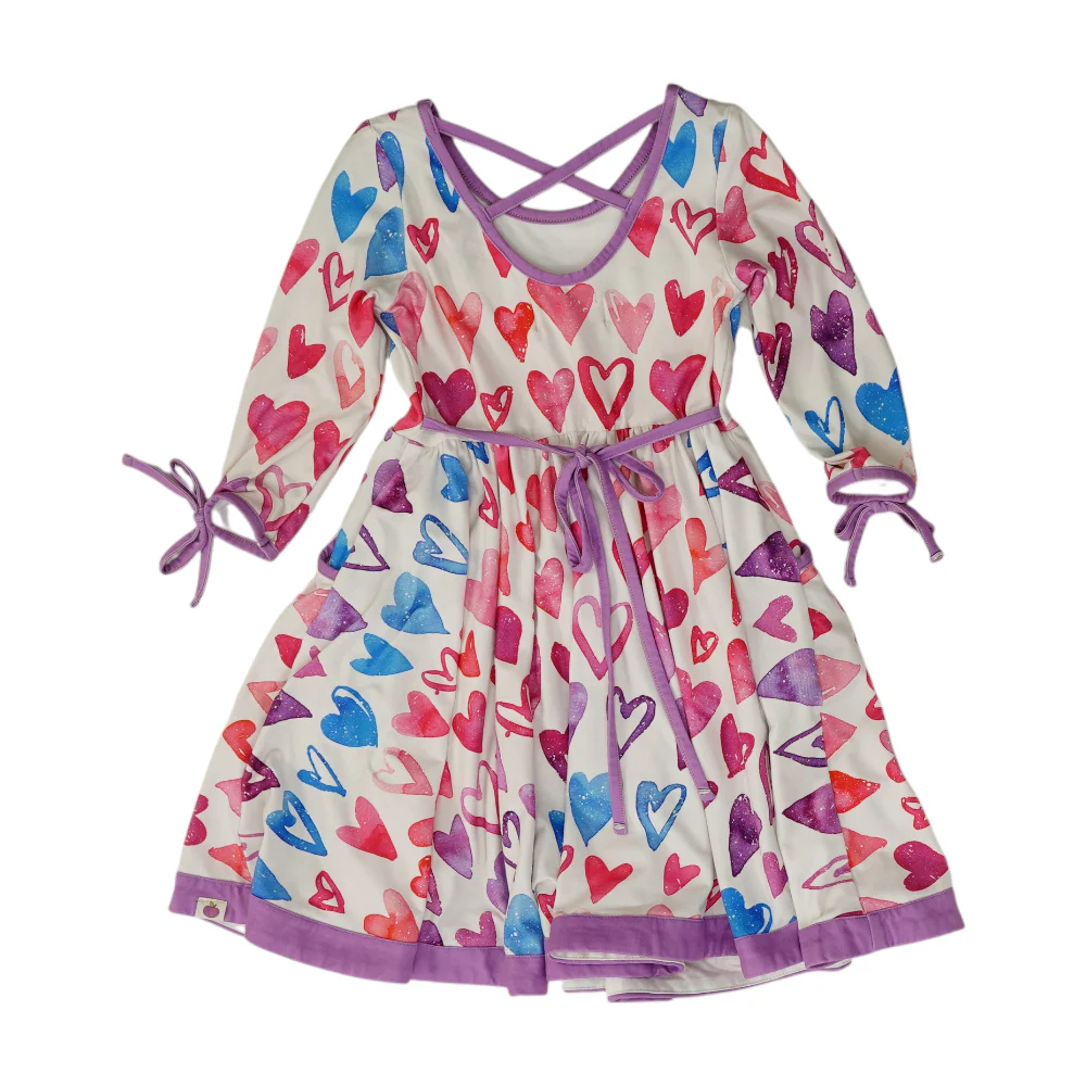 Multi Hearts Dress - Image 2
