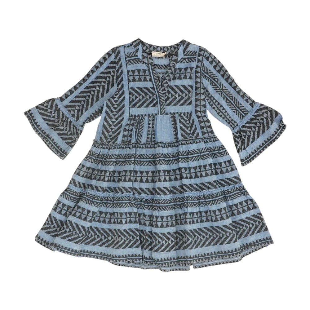 Blue Print Dress