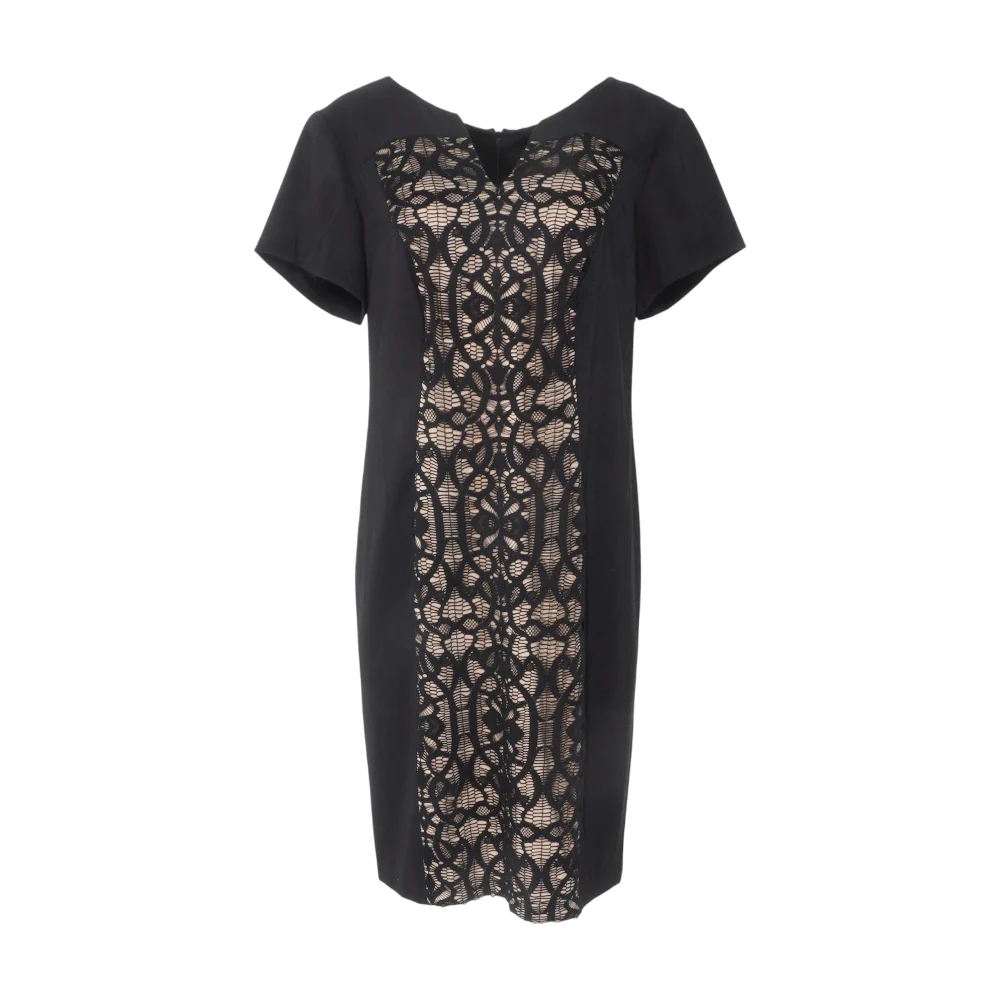Black Plus Midi Dress
