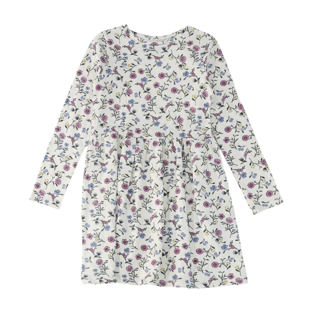 Ivory Floral Dress