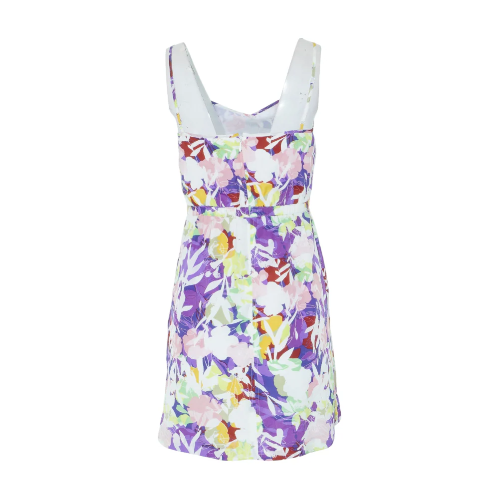 Multi Floral Mini Dress - Image 2