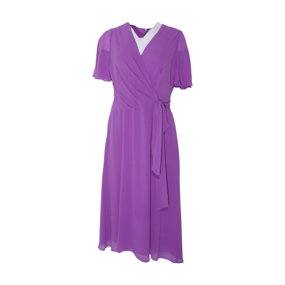Purple Midi Dress