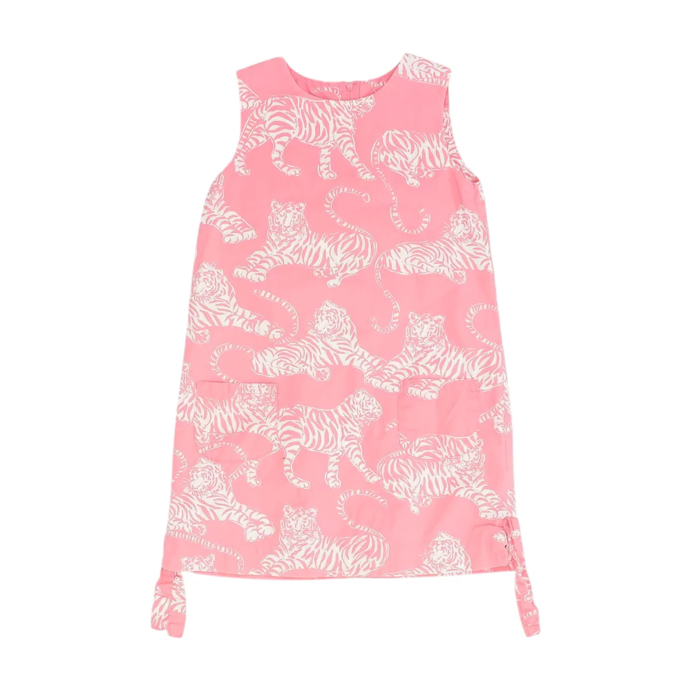 Pink Print Dress