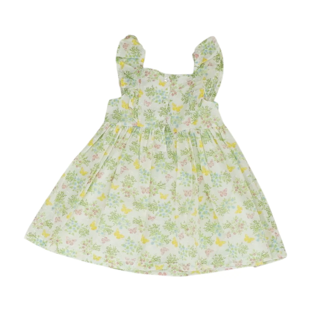 Beige Floral Dress - Image 2