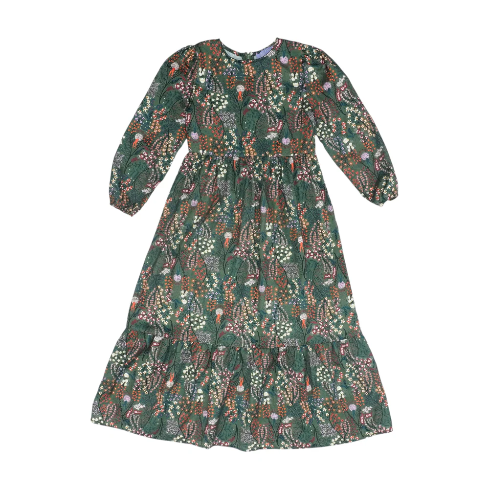 Green Floral Dress
