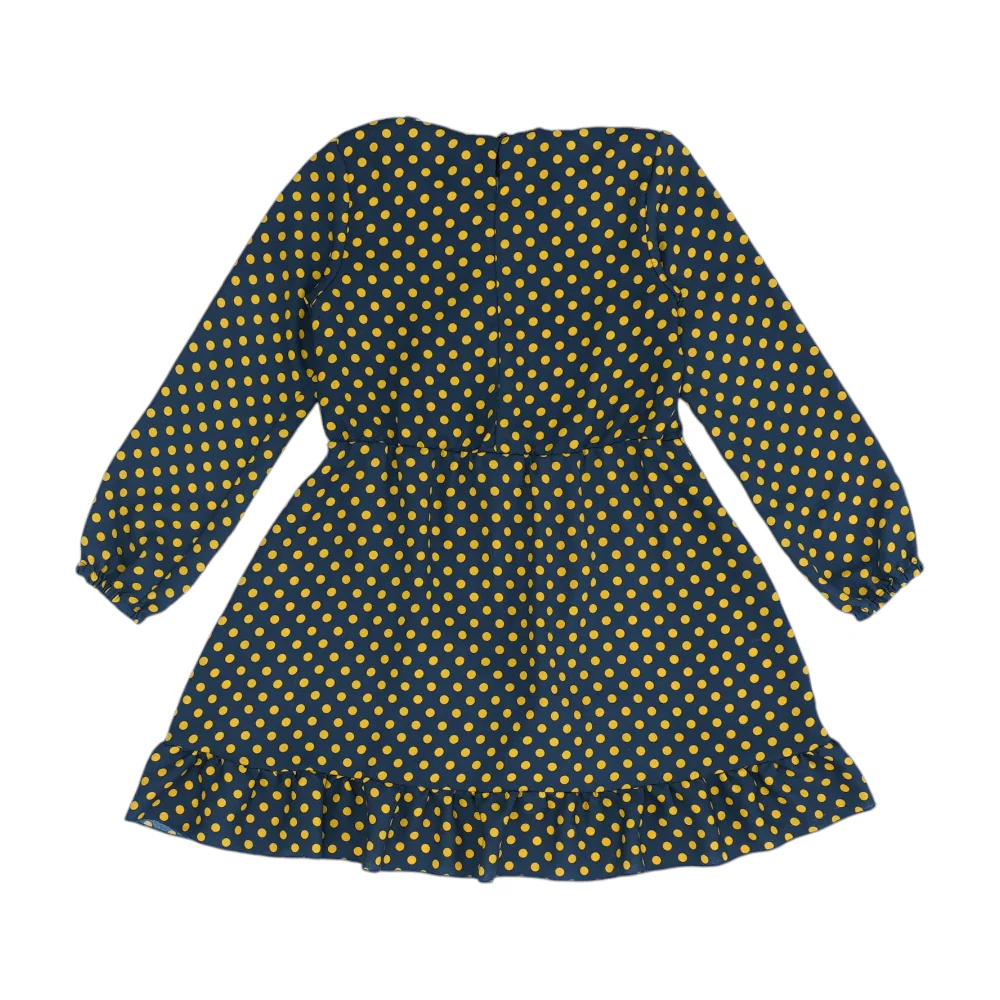 Orange Polka Dot Dress - Image 2