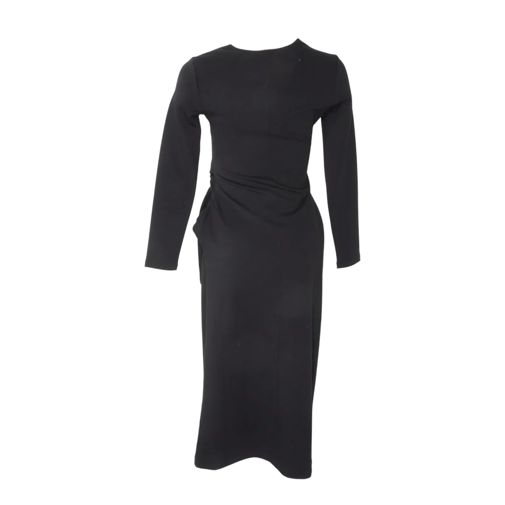 Black Midi Dress - Image 2