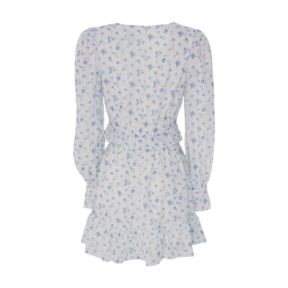 White Floral Mini Dress - Image 2