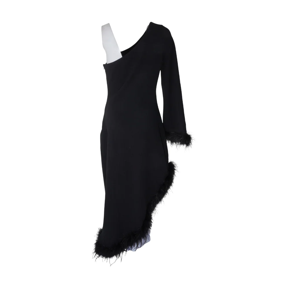 Black Midi Dress - Image 2