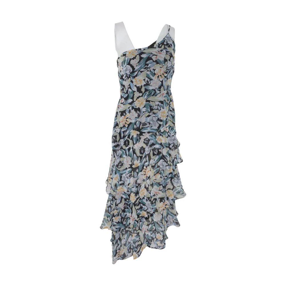 Multi Floral Midi Dress