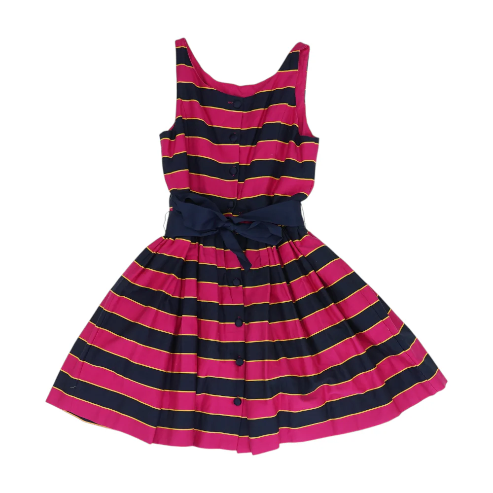 Pink Striped Dress