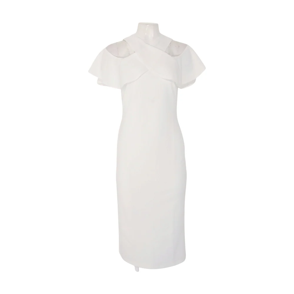 White Midi Dress