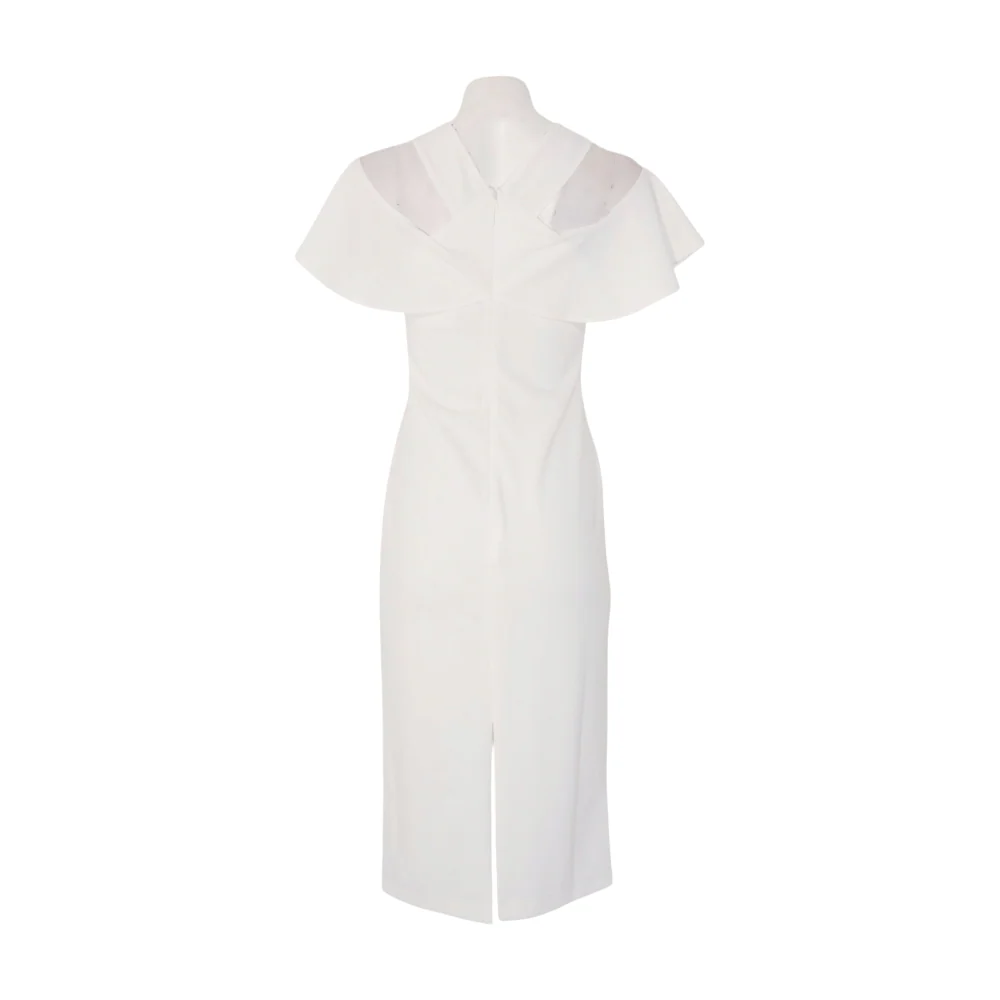 White Midi Dress - Image 2