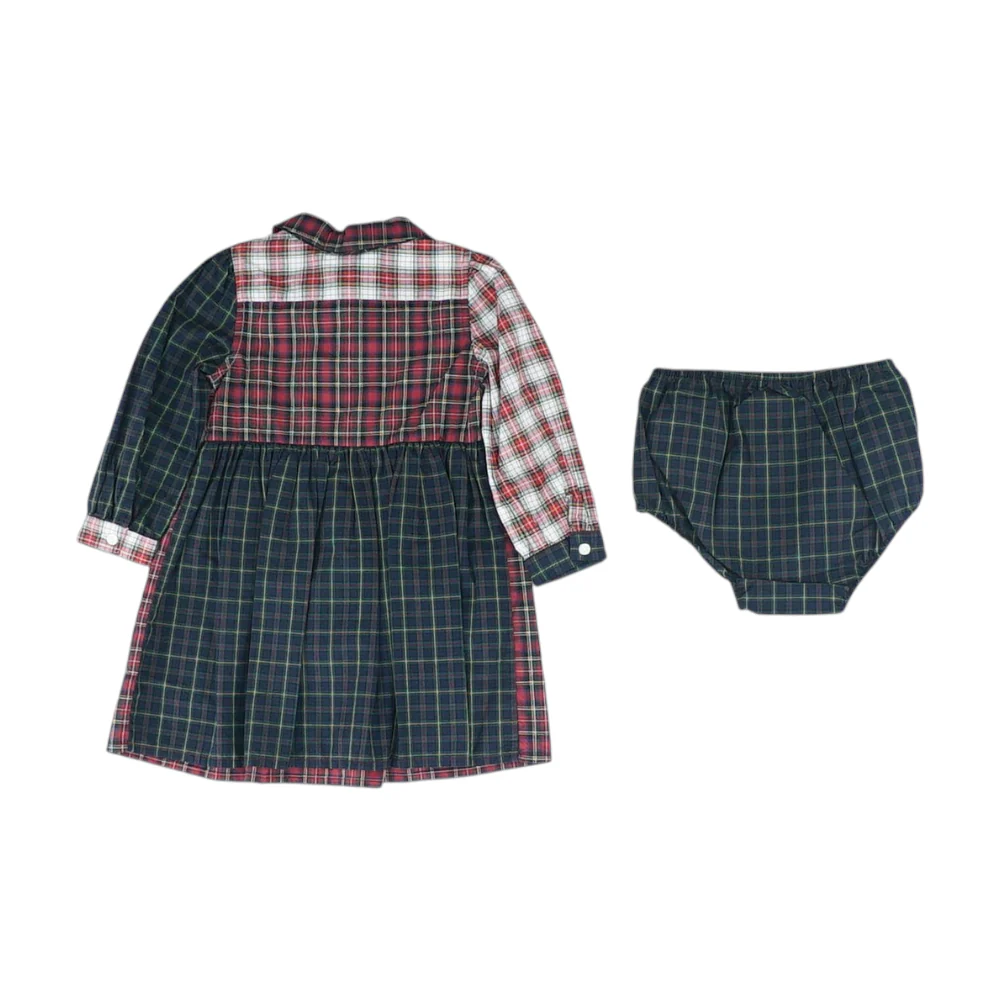 Multi Plaid Dress - Image 2