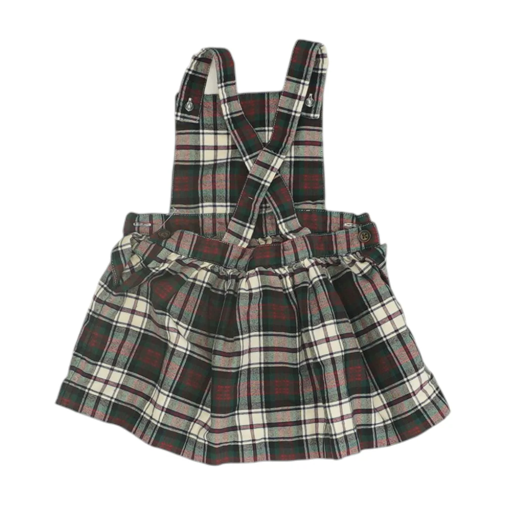 Green Plaid Dress - Image 2