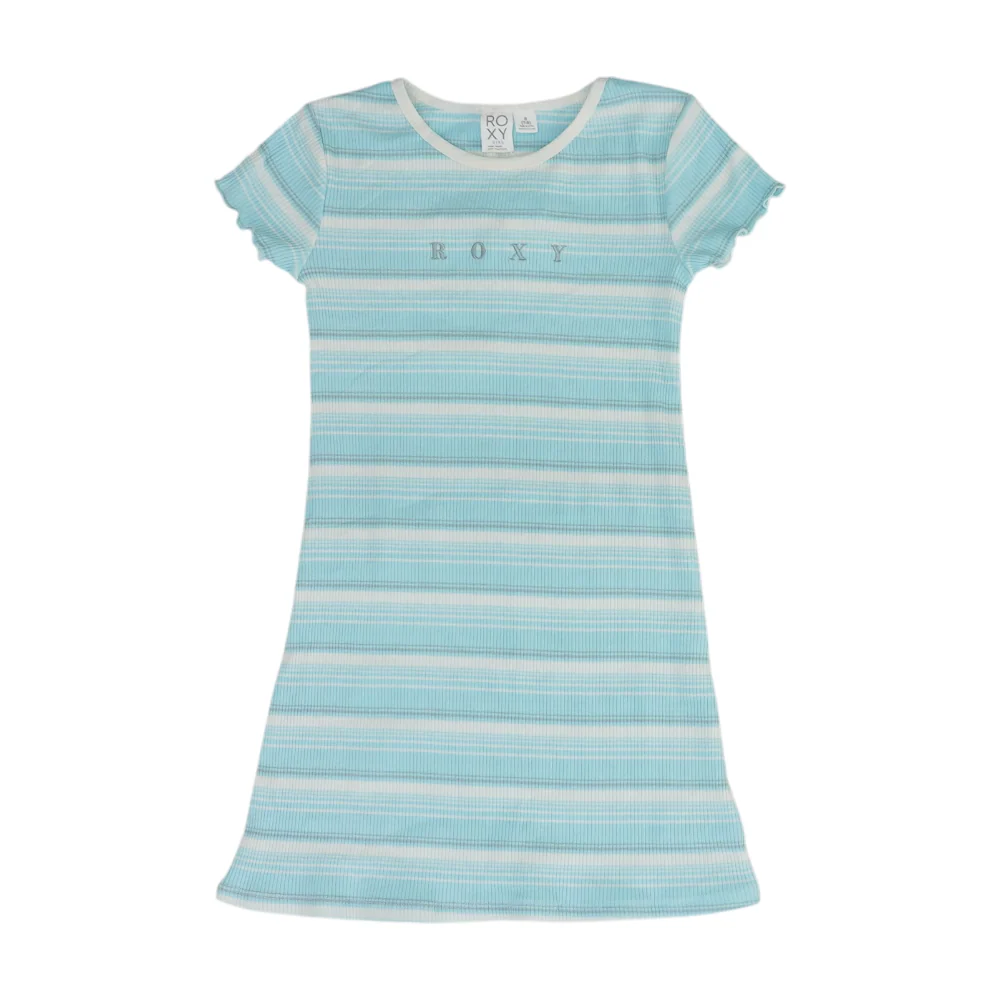 Blue Striped Dress