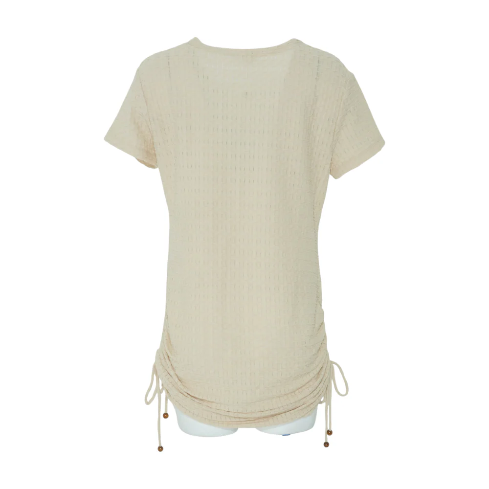 Beige Mini Dress - Image 2