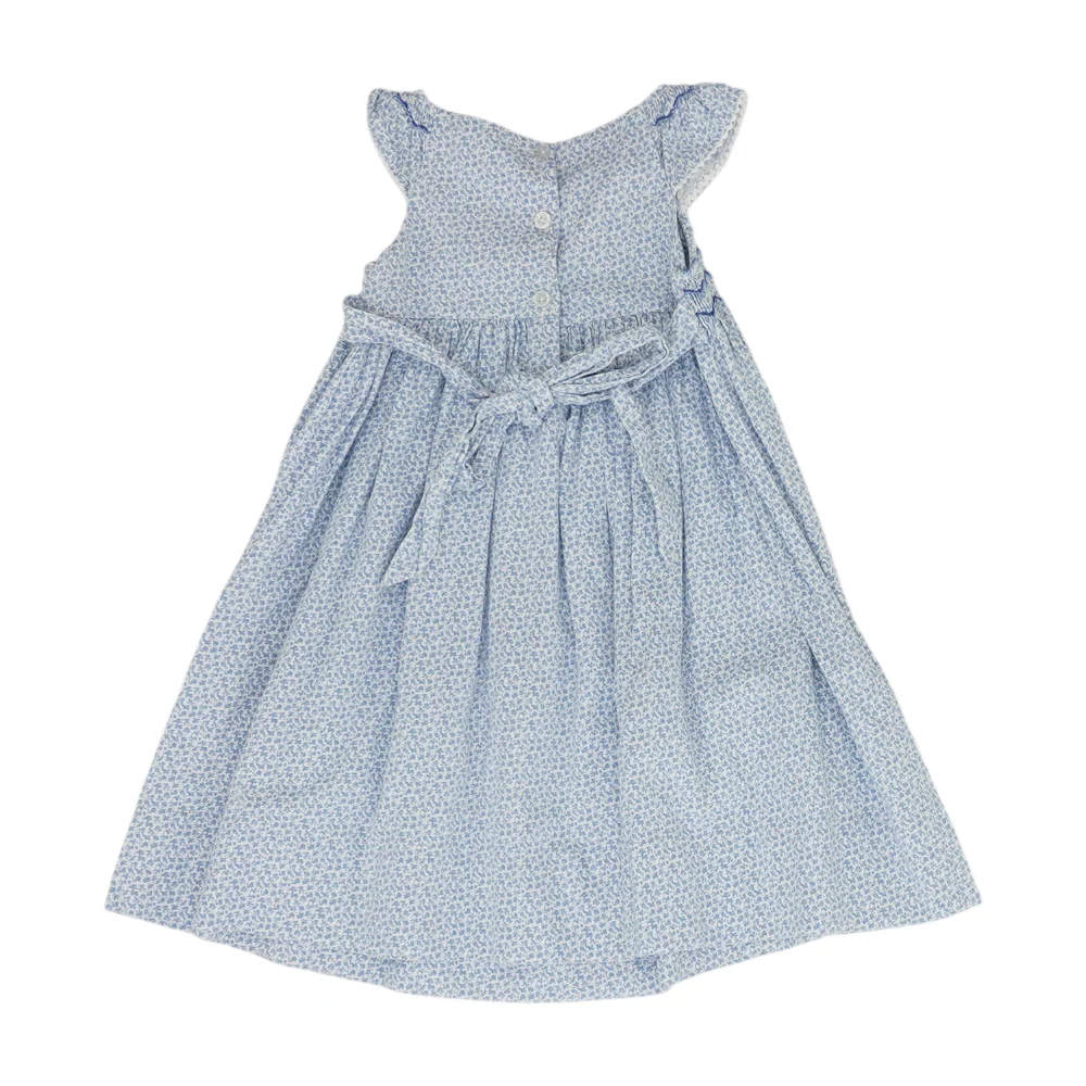 Blue Floral Dress - Image 2