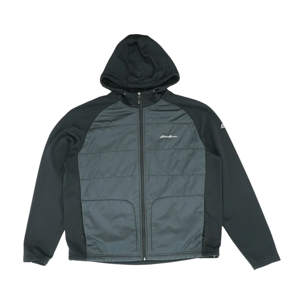 Black Color Block Jacket
