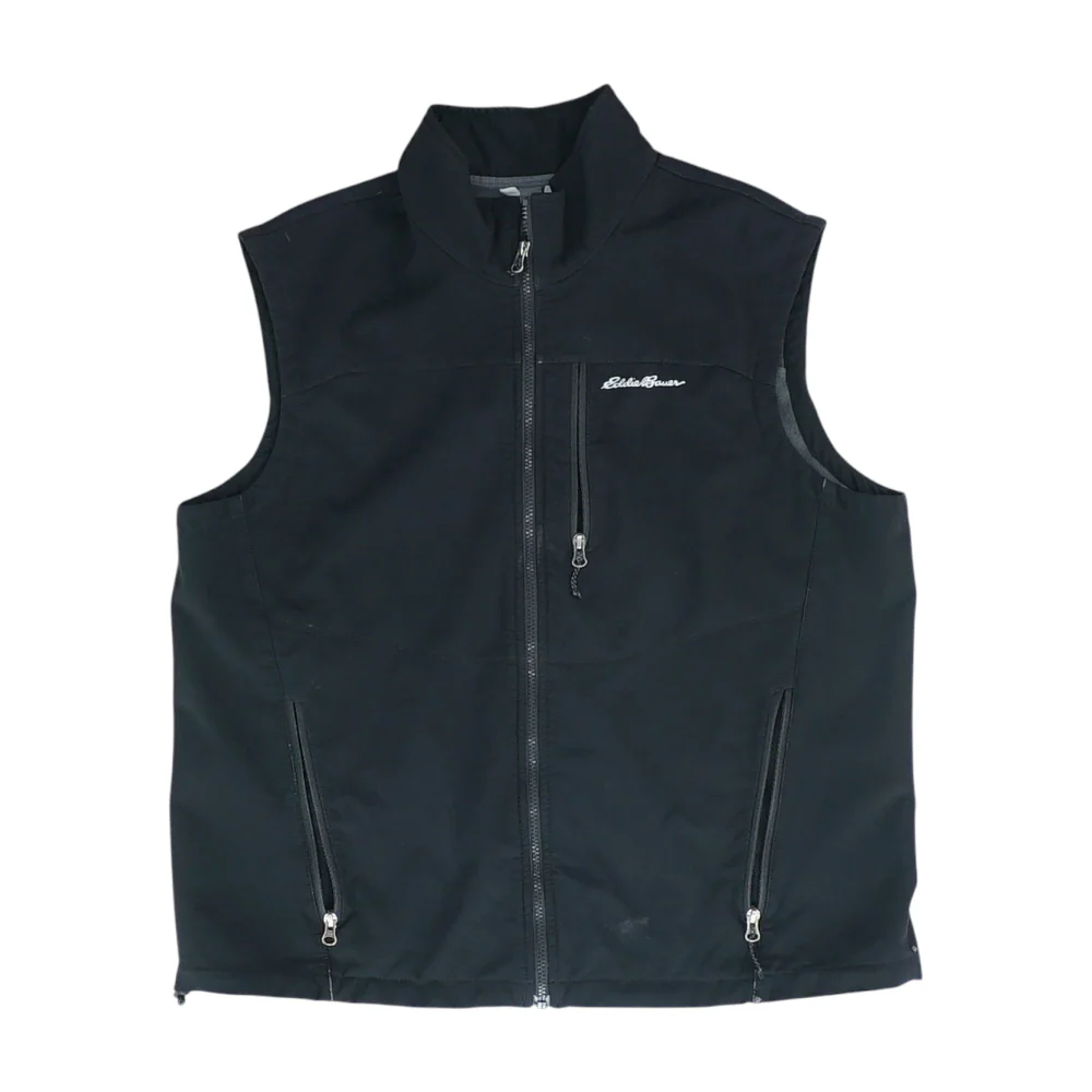 Black Solid Vest