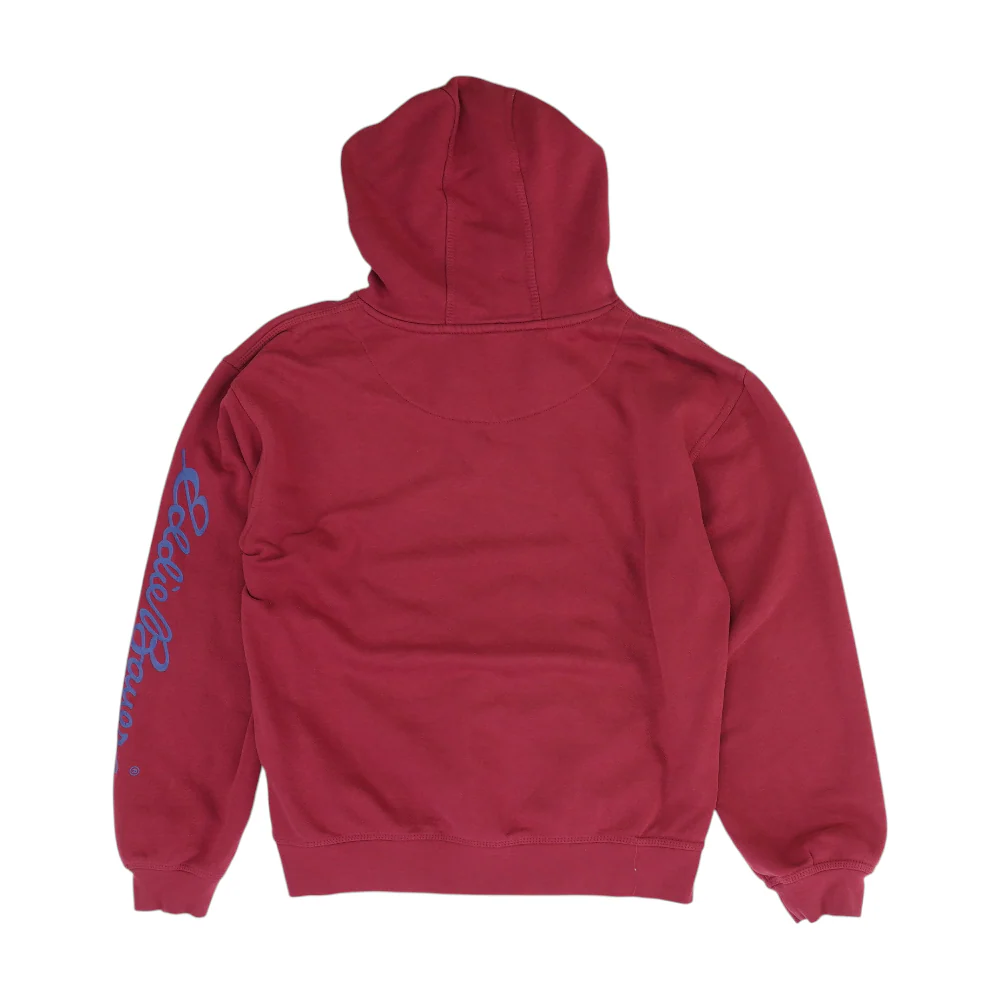 Red Solid Hoodie Pullover - Image 2