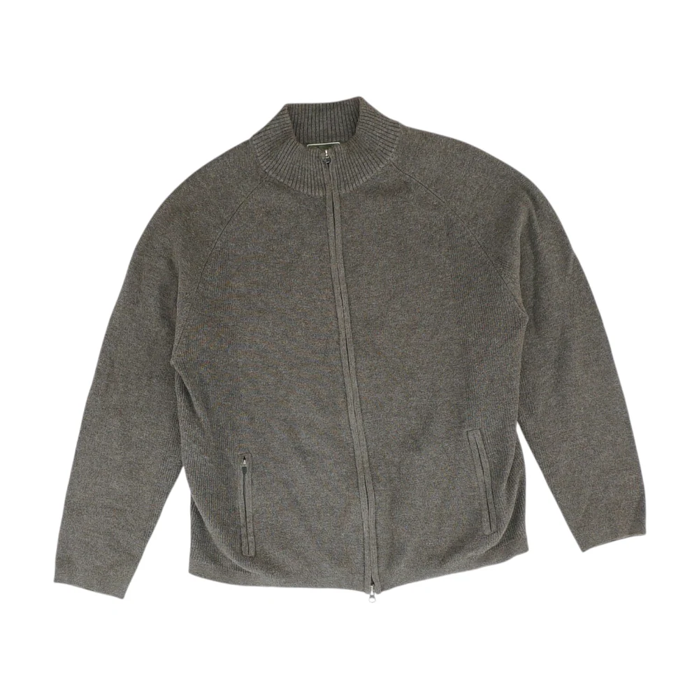 Brown Solid Pullover Sweater