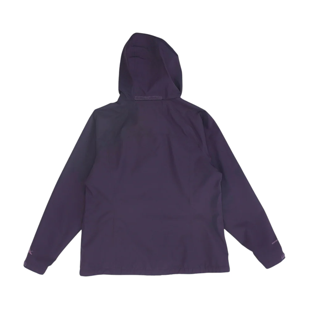 Purple Solid Rain Jacket - Image 2