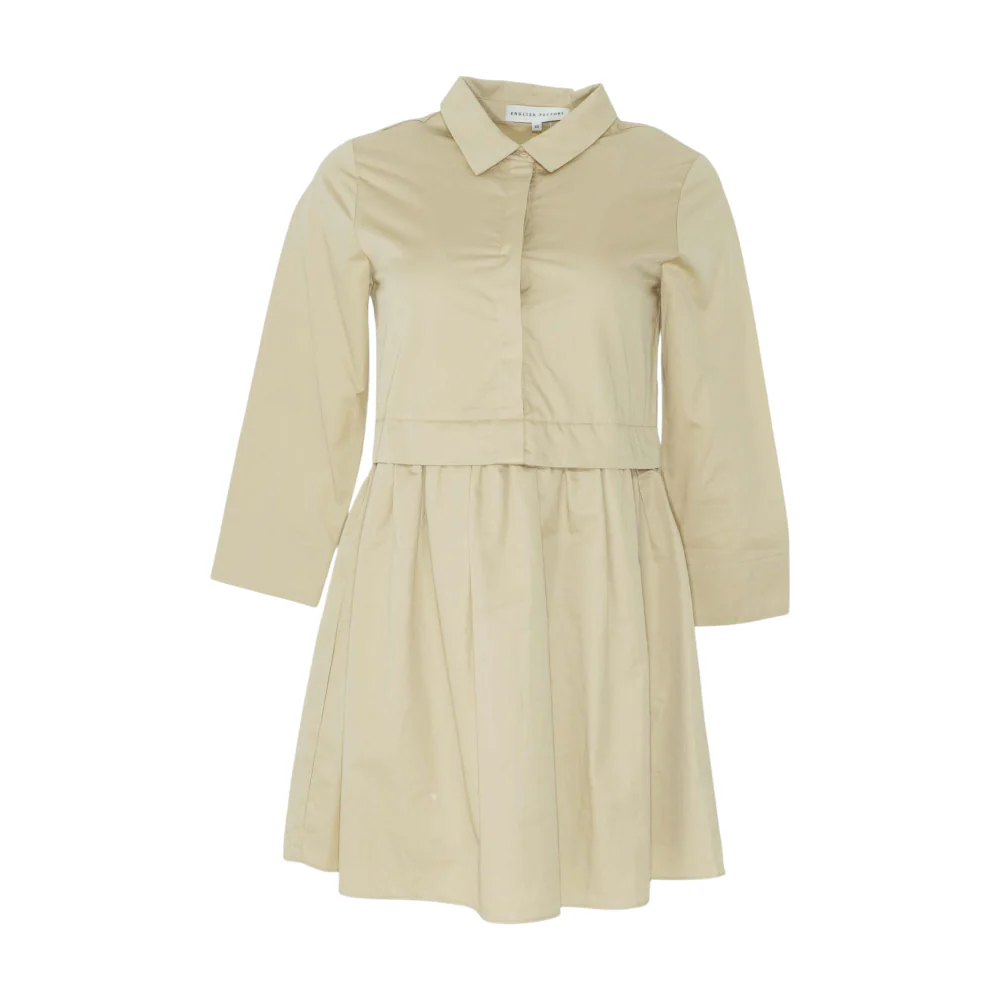 Beige Mini Dress