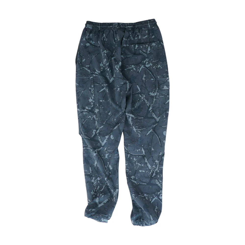 Charcoal Print Regular Pants - Image 2