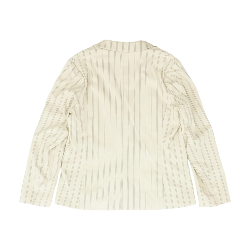 Tan Striped Blazer - Image 2