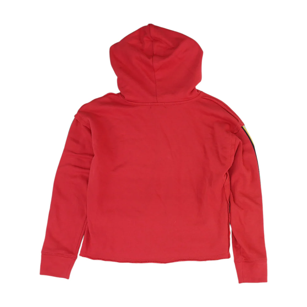 Red Solid Hoodie Pullover - Image 2