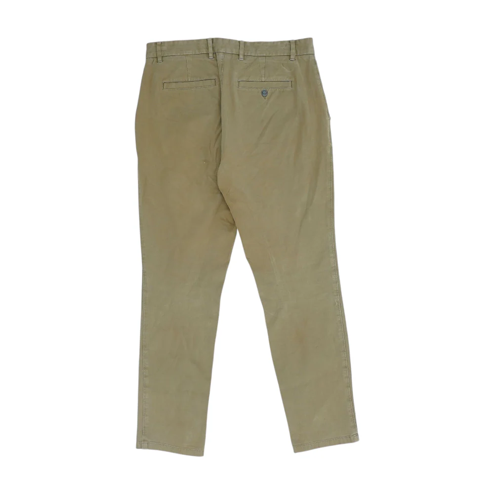 Brown Straight Pants - Image 2