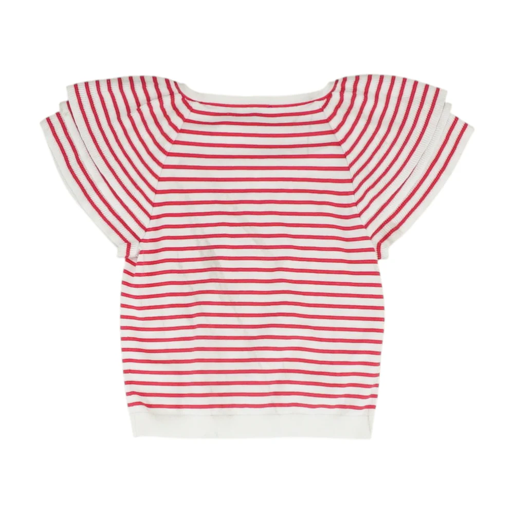 Pink Striped Blouse - Image 2