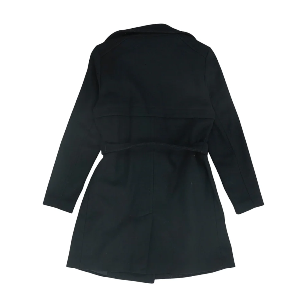 Black Solid Coat - Image 2