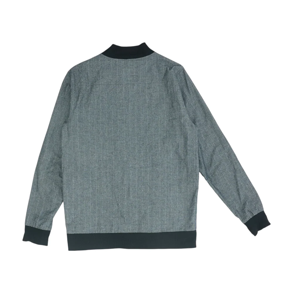 Gray Striped Jacket - Image 2