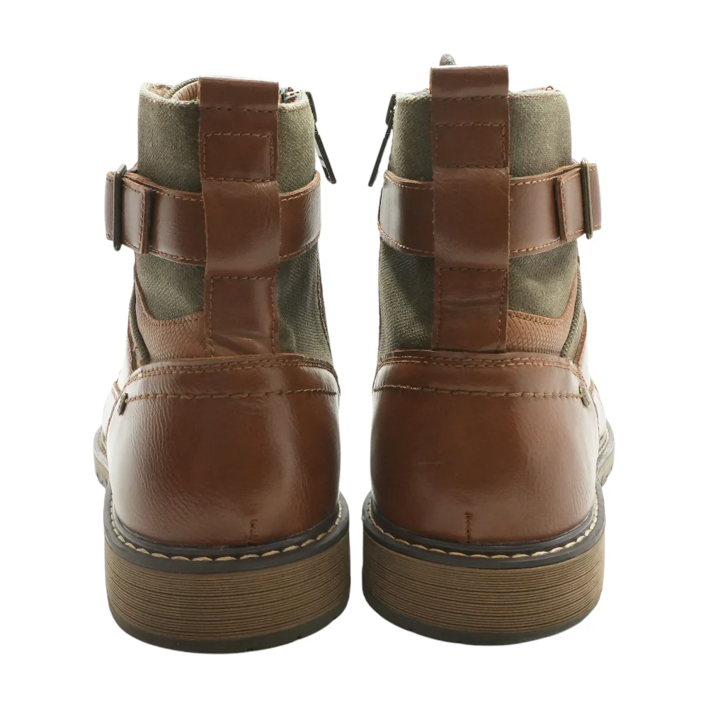 Brown Fashion Boots - Image 2
