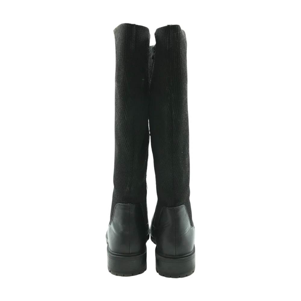 Black Fashion Boots - Image 2