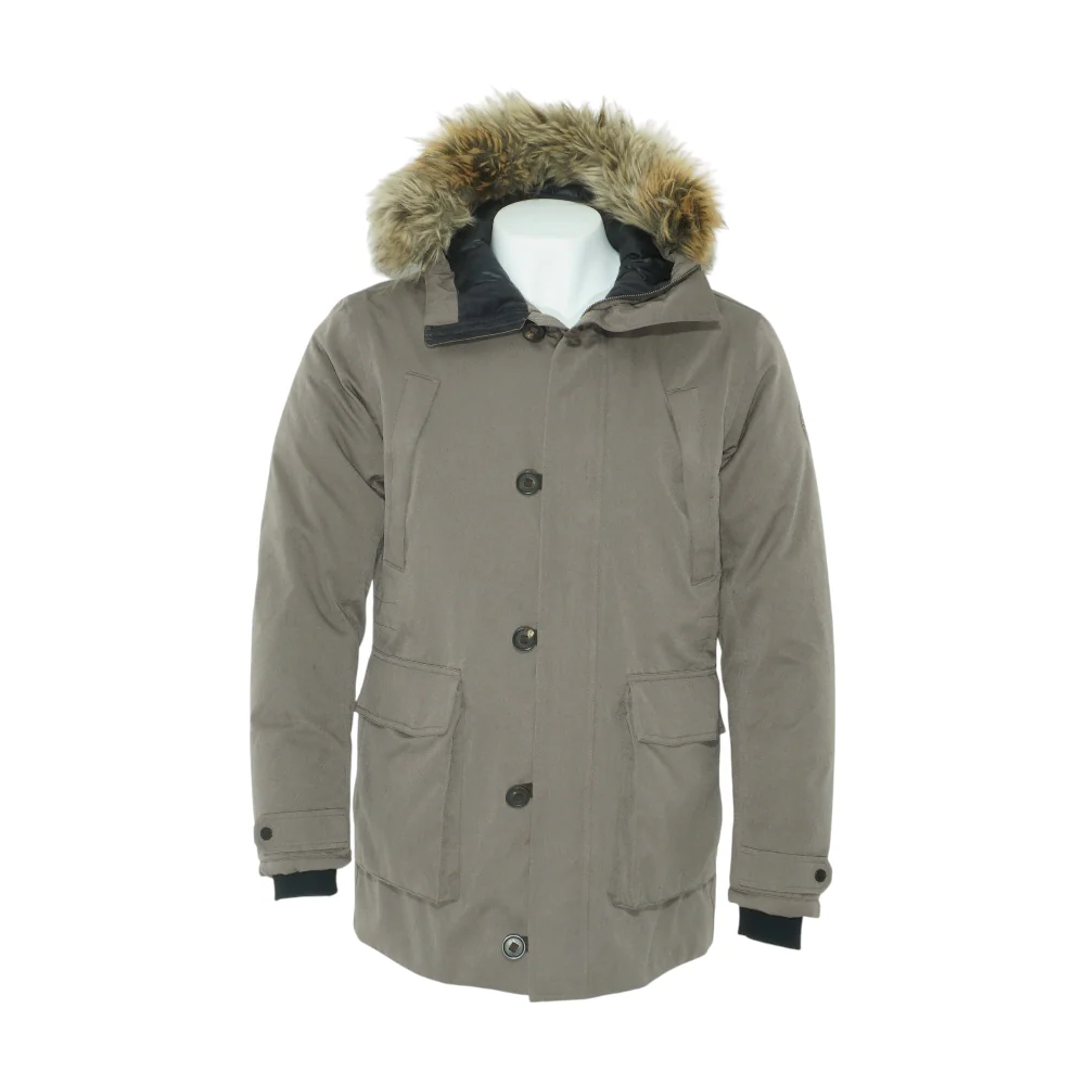 Brown Solid Jacket