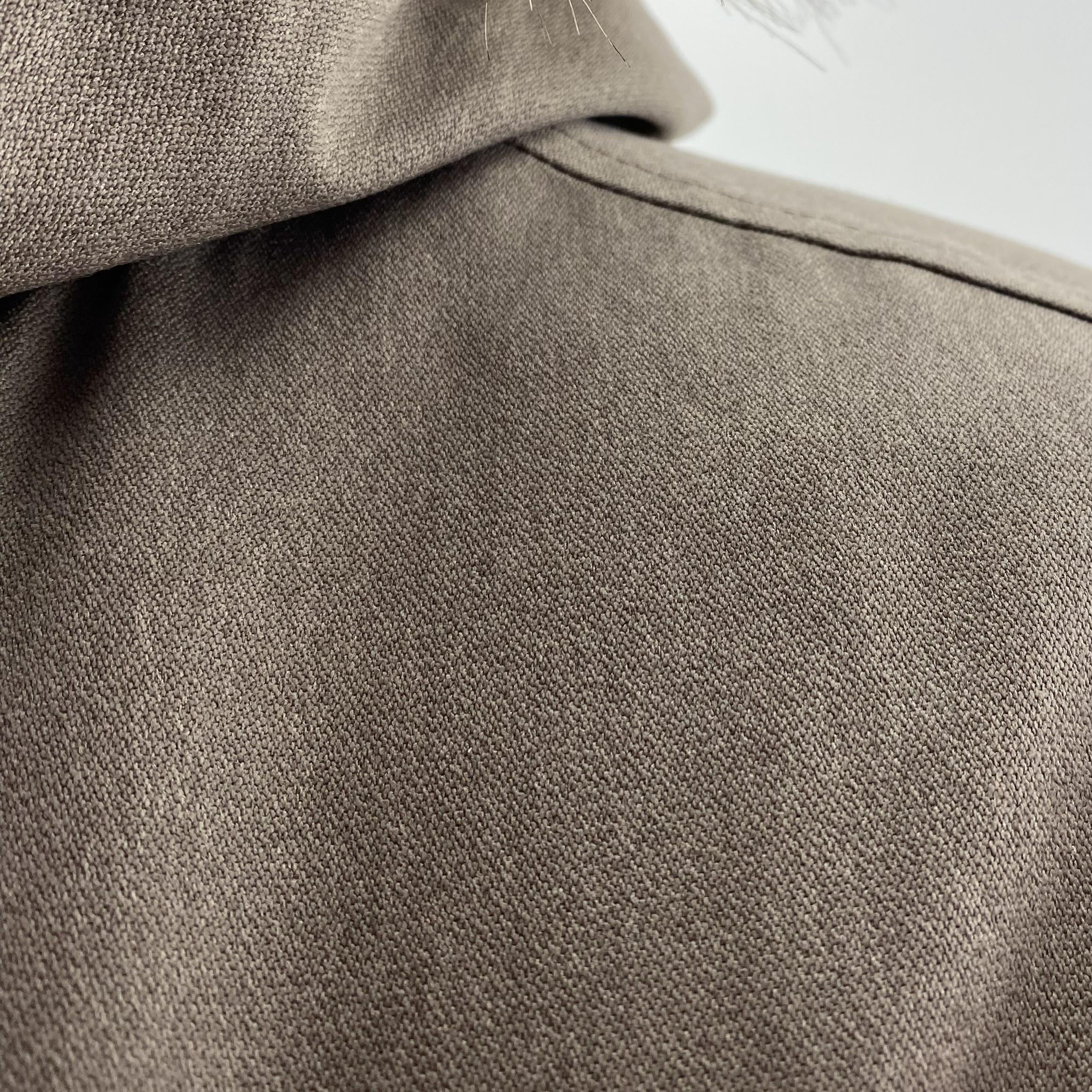 Brown Solid Jacket - Image 3