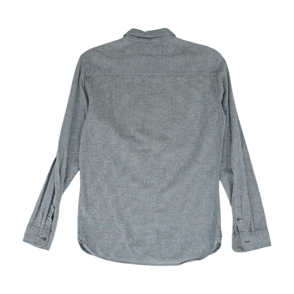 Gray Geometric Long Sleeve Button Down - Image 2