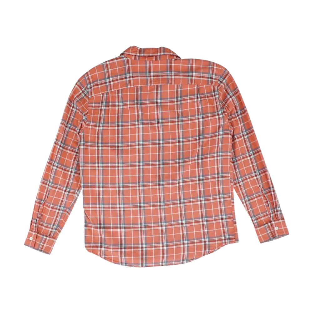 Pink Plaid Flannel Button Down - Image 2