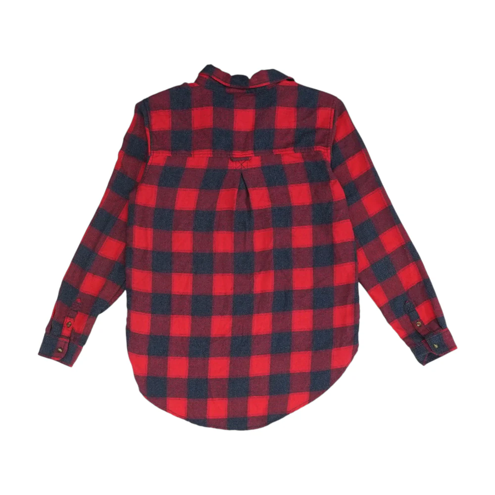 Red Check Flannel Button Down - Image 2