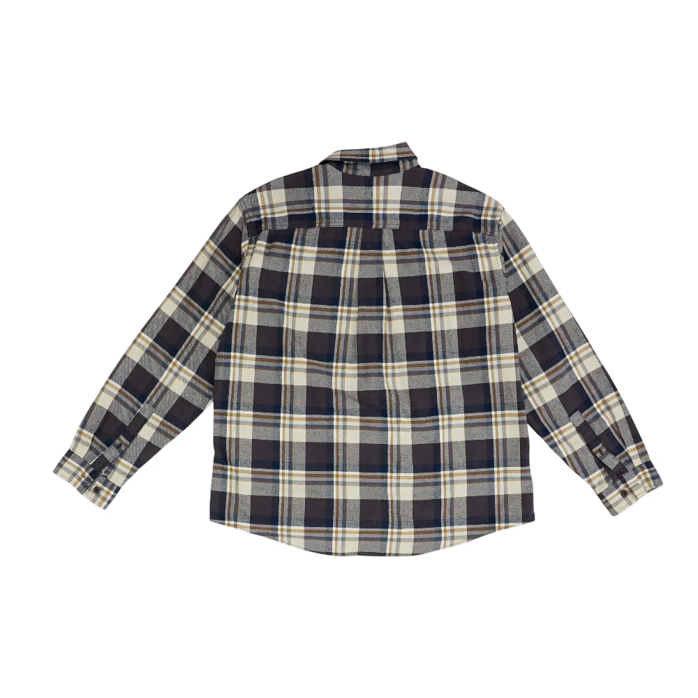 Multi Plaid Flannel Button Down - Image 2
