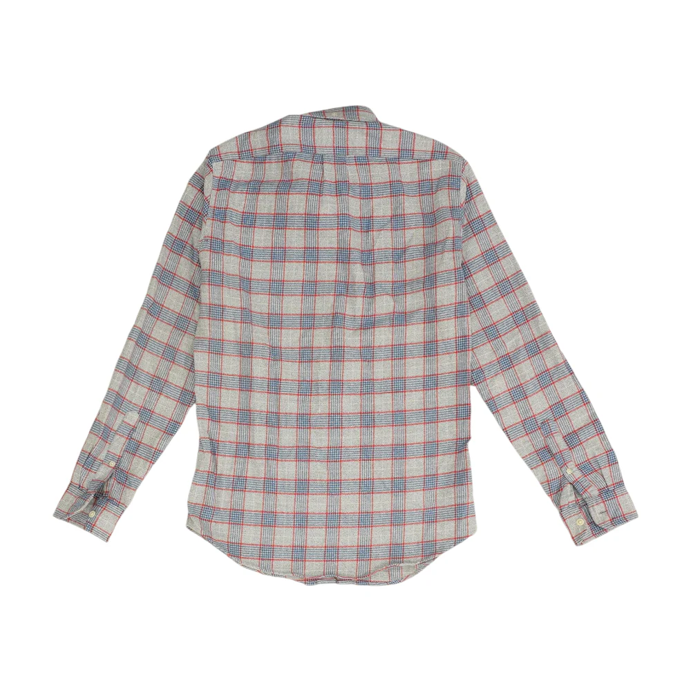 Gray Check Flannel Button Down - Image 2