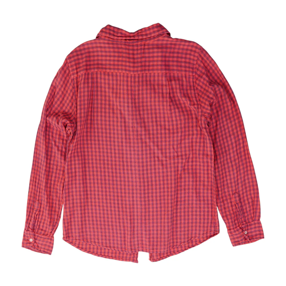 Pink Check Flannel Button Down - Image 2